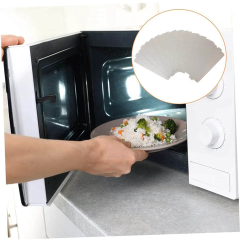 6Pcs Mica Sheet Thermal Pad Kit for microwave oven waveguide cover and heat insulation easy to cut DIY home appliance repair parts