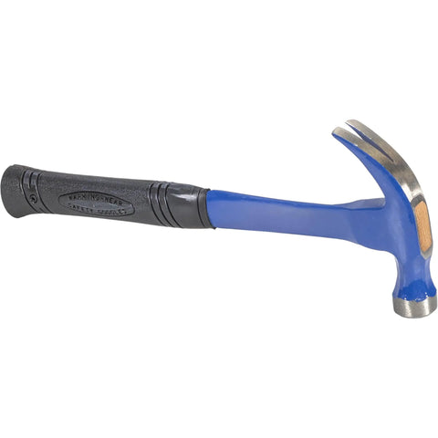 Heavy Duty Steel Eagle Curved Claw Hammer 16 Oz Pro Grade Framing Tool Made In USA With Rust Resistant Powder Coat And Shock Block