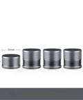 Adjustable Metal Furniture Leg Boosters 10 Pack Leveling Feet For Sofas Tables Cabinets Heavy Duty Floor Protectors With Threaded Design For Stable Rock Solid Setup On Uneven Floors, 23-36mm height