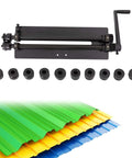 Heavy Duty Sheet Metal Bead Roller For Fabrication 18 Inch Rotary Beading Tool with six dies and sheet metal samples