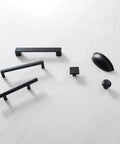 Round Matte Black Kitchen Cabinet Knobs 10 Pack Durable Drawer And Dresser Knobs For Cabinets And Bathroom Drawers One And