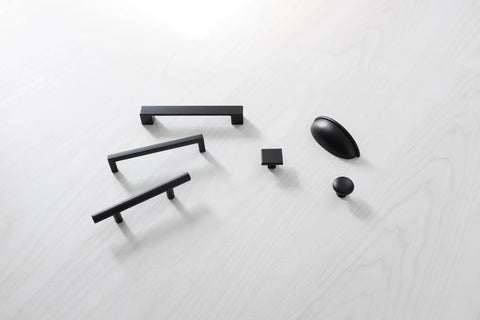 Round Matte Black Kitchen Cabinet Knobs 10 Pack Durable Drawer And Dresser Knobs For Cabinets And Bathroom Drawers One And