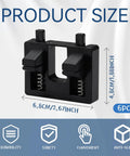 Black plastic component of Six Piece Wire Welding Fixture Set For Soldering, Hands Free Wire Holder For MIG TIG And Spot Welding.