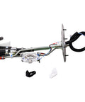 Electric In Tank Fuel Pump With Sending Unit Assembly For Ford F 150 1997 2003 And F 250 1997 1999 With 26 GPH Output Direct Fit 4 Prong Connector One Electrical Plug Plug And Play Ready To Install. Side view showing components and wiring.