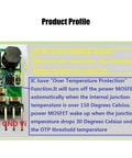 Two Pack Mini DC DC Boost Step Up Power Module Converts 3 To 6 Volt Input Up To 12 Volt Output Ideal For DIY Projects close-up