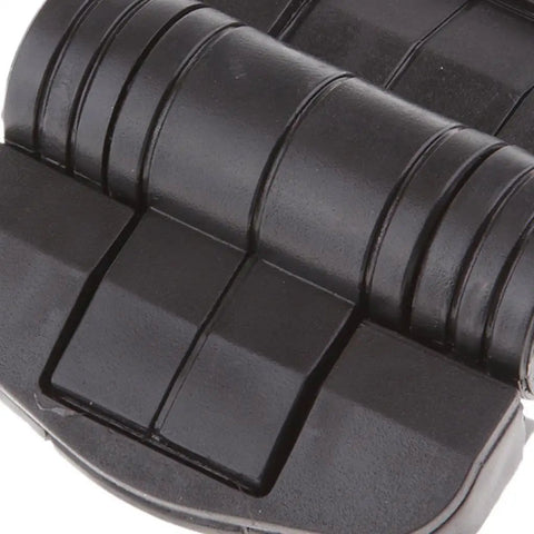 Close-up view of Position Control Butt Hinge For Cabinet Doors Marine Nylon Construction With Stainless Tube Black Finish