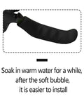 Two Pairs Silicone Brake Lever Grip Protectors For Bicycle Non Slip Grips Universal Fit For Road And Mountain Bikes Grip That Sticks Lightweight Soft Comfort 75x24mm Black installation