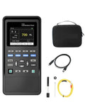 Dead On Digital Leeb Hardness Tester For Stainless Steel And Copper Alloys Measures Seven Industrial Hardness Scales With Multi Directional Impact Design And No Nonsense Build Quality For Shop Floor Pros with display and accessories.