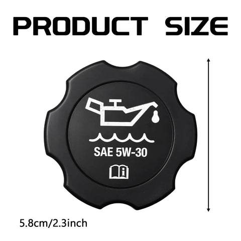 Engine Oil Filler Cap Replacement Plug and Play Direct Fit for GM Vehicles 1992 to 2018 FC208 12573337 size information