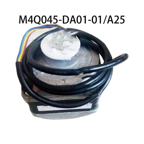 Heavy Duty Industrial Fan Motor M4Q045 Replaces 70 18W High Temp Cooling Unit with wiring, suitable for 105C applications.