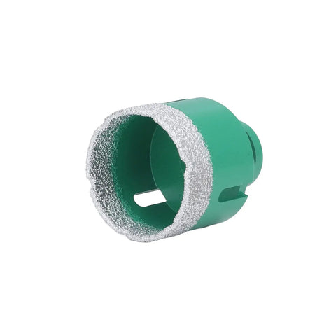 Heavy Duty 5 Pc Hole Saw Set With M14 Connector For Drilling Glass Tile And Marble Thickened Coating Makes Quick Work Of Tough Home Reno DIY Projects Like A Champ, green diamond hole saw bit