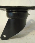 Heavy Duty Swivel Kingpinless Towing Caster Drop Forged Steel Trailer Wheel Rig six inch side view showing mounting plate and smooth finish.