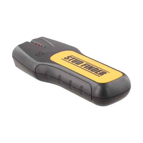 Wall For Stud Finder Sensor With Backlight Display For Wood Center Metal AC, handheld device with yellow and black design.
