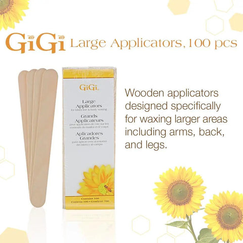 Premium Dope Large Wooden Wax Applicator Sticks For Fast Hair Removal And Body Waxing Tools For Arms Legs Chest And Back Easy Peasy At Home Beauty Routine Total Game Changer For Smooth Skin