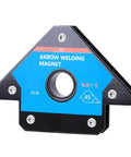 Heavy Duty Magnetic Welding Positioner For Alloy Steel Pipe Marking And Installation With 45 90 Degree Angle Adjustability and Arrow Welding Magnet.