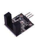 LM393 Correlation Photoelectric Sensor Opposite Type Infrared Count Sensor 5 Pack 10mm Optical Slot 5V DC Groove Optocoupler H2010