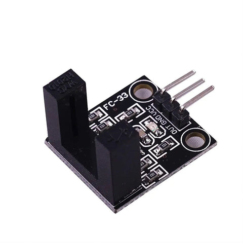 LM393 Correlation Photoelectric Sensor Opposite Type Infrared Count Sensor 5 Pack 10mm Optical Slot 5V DC Groove Optocoupler H2010