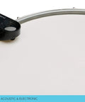 Bass Drum Trigger For Hybrid Drumming With Dual Head And Rim Triggers, Adjustable On Metal Hoops, Works With TM-2 Trigger Module
