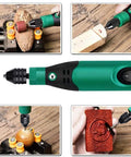 Keyless Mini Drill Chuck Adapter For Cordless Screwdrivers And Impact Drivers Quick Change Converter with 0.3 to 6.5 mm capacity.