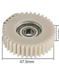 Gear Up Your Ride With A 36T Nylon Planetary Gear Set Featuring 608 Bearings For Electric Bike Motors Forty Seven And A Half By Thirteen And A Half Mm Metal Cover Replacements Three Pack Upgrade Kit For E Bicycle Drivetrain