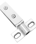 Stainless Steel Pivot Shower Door Hinge Heavy Duty Double Hole Design 304 Stainless Polished Finish Smooth Rotation