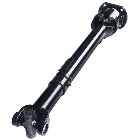 Heavy Duty Front Drive Shaft Support Bracket For Dodge W200 W250 W300 W350, black steel design with clear joints and fittings.