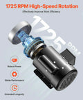 0.75 HP Electric Motor 1725 RPM 115 To 230 Volt Single Phase 56C Frame Five Eighths Inch Keyed Shaft for machinery