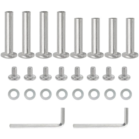 Eight-piece Must Have Inline Skate Wheel Socket Screws Kit 30mm And 35mm Replacement Hardware For Rollerblades With One Installation Tool