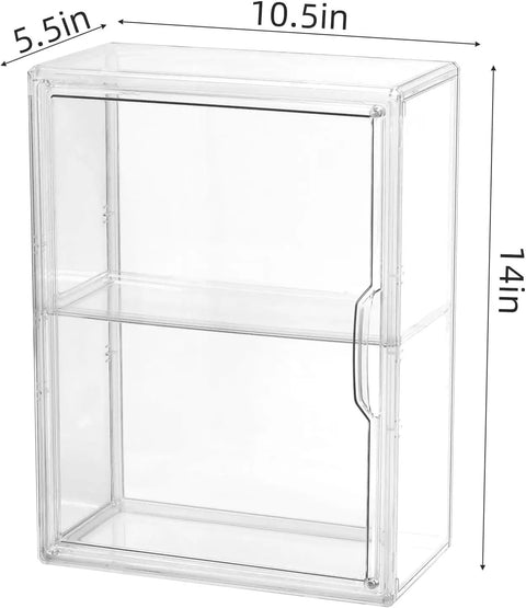 Indoor Mini Greenhouse Stackable For Small Plants With Clear Waterproof Door Compact Yet Dope 14 By 5.5 By 10.5 Inches Space Saving Seedling Starter For Windowsill Or Balcony Perfect For Urban Gardens