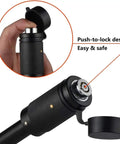 All American Patriotic Trailer Hook Cover And Lock Set For 2-Inch Receiver with push-to-lock design focus