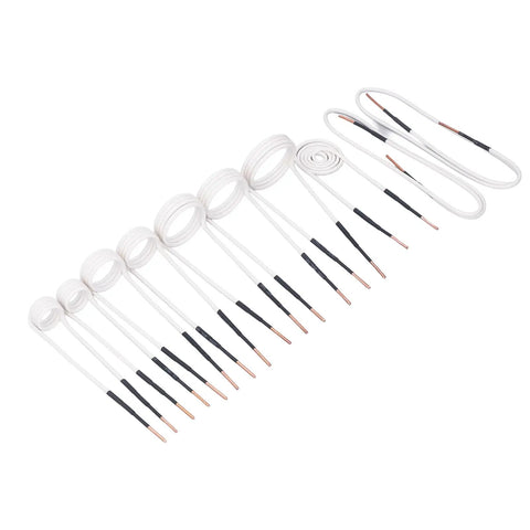 No Sweat Flexible Induction Heater Coil Kit including 10 sturdy 2.5mm brass rings for rusted fasteners.