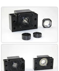End Support Bearing For Miniature Ball Screw Nut Housing Fits SFK0802 SFK1002 SFK0601 with components shown