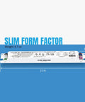 30W Dimmable LED Driver With Constant Current, 0-10V Dimmable, 120-277VAC Input, 10-55VDC Output For LED Lighting, product dimensions