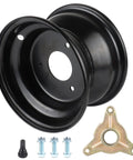 Beefed Up 7 Inch ATV Wheel Rim With 23T Axle Hub For 16x8 7 Tires Fit 110cc 125cc Quad Go Kart ATV Taotao Coolster Three Hole Mount