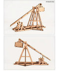 Wooden Trebuchet Desktop Model Kit For Adults A Hardcore Hobby Project You Can Build From Start To Finish And Show Off On Your Desk