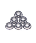 Beefed Up 6Pc Stainless Steel Ball Bearings Set For Gearbox, Includes 6mm 7mm 8mm 9mm Precision Bearings, shown in hexagon layout