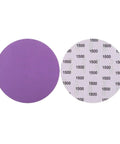 Top Notch 6 Inch Sanding Disc Set With 150Mm Paper And 60 To 10000 Grit Range showcasing 1500 grit purple sanding disc for metal and wood.
