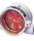 Plug And Play Inline Flow Rate Indicator Rotor For Liquid Systems, Visual Flow Meter With Multicolor Rotor, side view