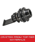 Heavy Duty Lock Bolt Assembly With Square Heads For 12, 18, And 24 Inch Square Heads, showcasing durable steel construction.