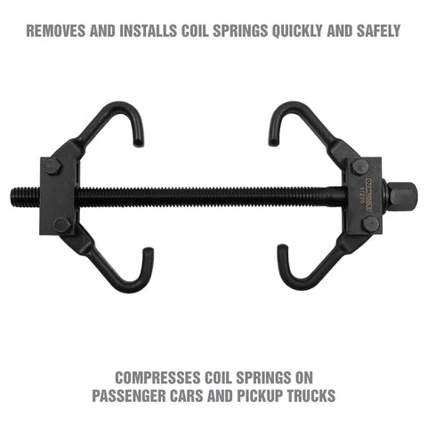 Coil Spring Compressor Tool For Cars And Trucks Easy Removal And Installation Built in Locking Detent Latches Heavy Duty