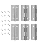 Stainless Steel Cooler Hinges 6 Pack With 24 Screws For Igloo Ice Chests 50 To 165 Qt Replacement Parts Camping Gear Accessories Heavy Duty