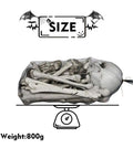 Life Size Skeleton Bone Set For Halloween Decor In A Mesh Bag 28 Piece Spooky Graveyard Skeletons With Realistic Bone Texture