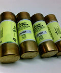 LPJ-15SP Class J Fuses Pack Of 4 For Automotive And Electrical Projects, High Quality Fast Acting Circuit Protectors, Durable Replacement Parts, Used Good Condition, Great Value Set For Panels, Boxes And OEM Upgrades. four cylindrical fuses on white surface