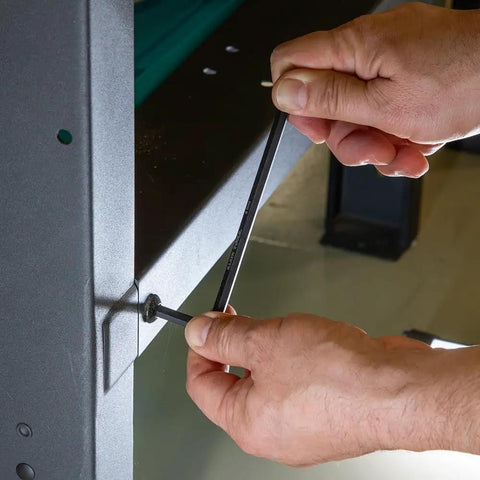 Using Heavy Duty 22 Piece Long Hex Key Set SAE And Metric Heat Treated L Style Allen Wrenches From One Sixteenth Inch To Three Eighths Inch