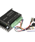 Beefy 48V 500W Brushless Motor Controller For DC Spindle BLDC Motors, CNC Speed Control Module with wiring and knob, black unit