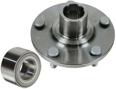 Front Wheel Bearing Hub Assembly 5 Lug Fit For Lexus ES300h ES330 ES350 RX330 RX350 RX400h Venza Sienna Camry Avalon Highlander Beefed Up Durability Drop In Ready Replacement Kit, shown with durable bearings and heavy-duty seal design.