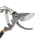Ergonomic Forged Steel Bypass Pruner With Angled Head For No Fuss Pruning Of Stems And Light Branches Up To Three Quarters Of An Inch