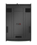 Built Like A Tank 42U Floor Rack Heavy Duty Steel Server Enclosure With Snappy Slides Super Easy Hook Up Tech Gear Vault top view.