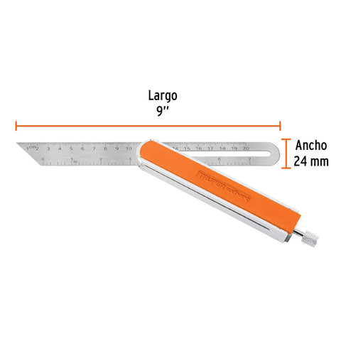 9 Inch Sliding T-Bevel Gauge With Solid Wood Handle Steel Blade Sets And Copies Angles Easily Pro Tool For Framing Cabinetry And Repair Job Sites Where Reliability Is Key