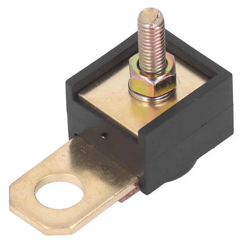 Heavy Duty 90A Starter Fuse Assembly Direct Replacement For Boat Engines, square design, visible 13/32 inch mounting hole